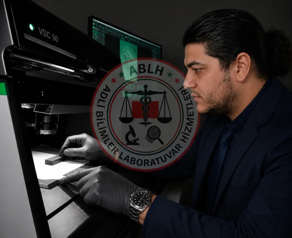 VSC90 Cihazı ile Adli Belge İnceleme